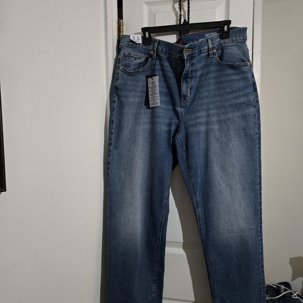 Tommy Hilfiger Women's Straight Blue Jeans